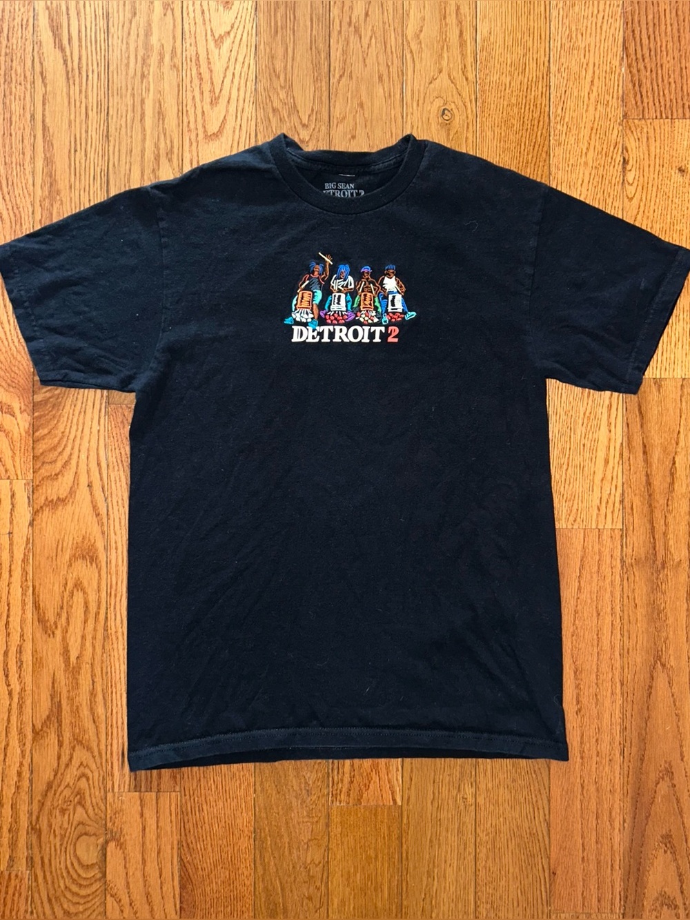 Detroit 2 Rose Big Sean T-Shirt Size Medium